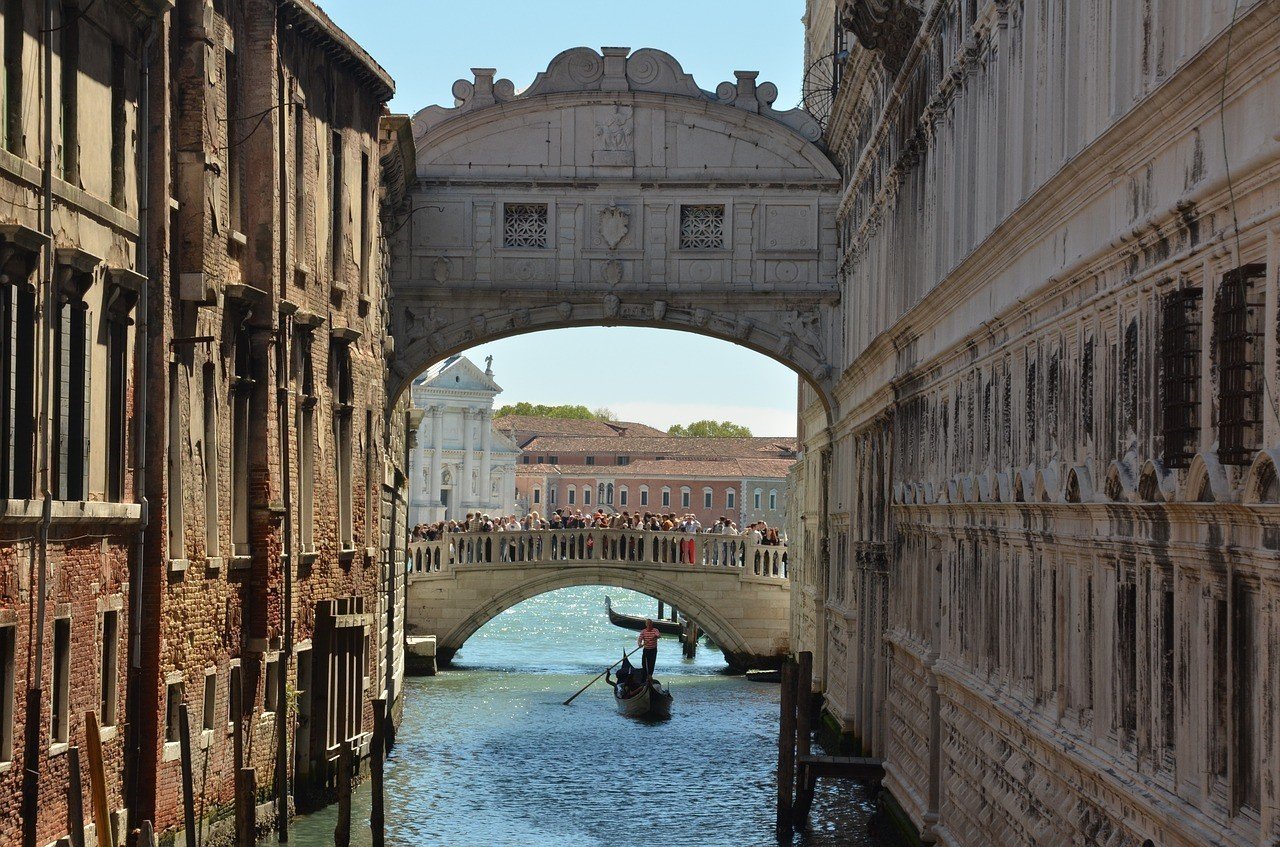 Mejores destinos para viajar en Europa Venecia Italia